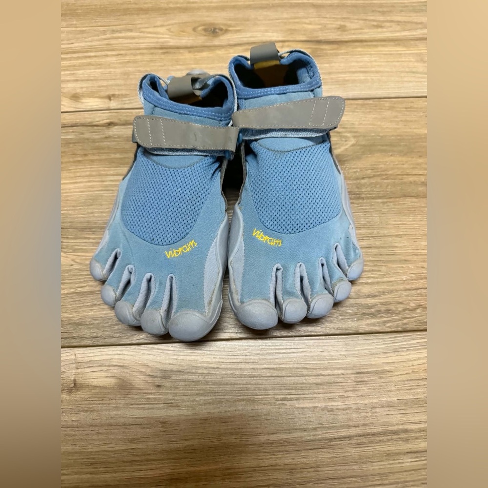 Vibram Five-Toe Water Shoes with Hook-and-Loop Strap